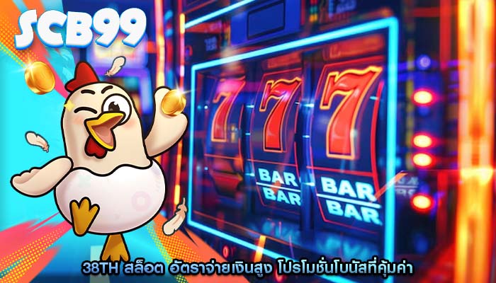 38th สล็อต อัตราจ่ายเงินสูง โปรโมชั่นโบนัสที่คุ้มค่า