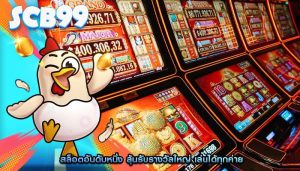 สล็อตอันดับหนึ่ง ลุ้นรับรางวัลใหญ่ เล่นได้ทุกค่าย